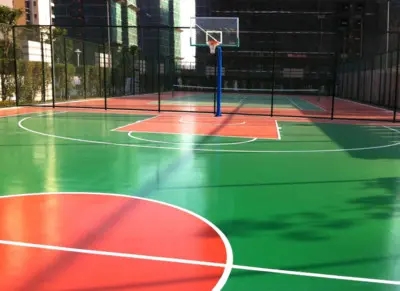 篮球场硅PU